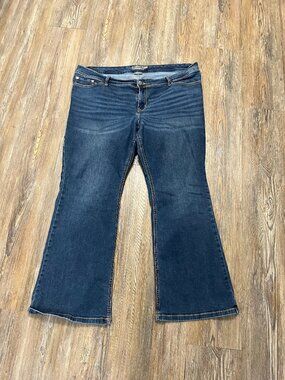 Torrid Luxe Slim Bootcut Jeans - Women Size 20S(40x29) -Stretch - Cotton Blend